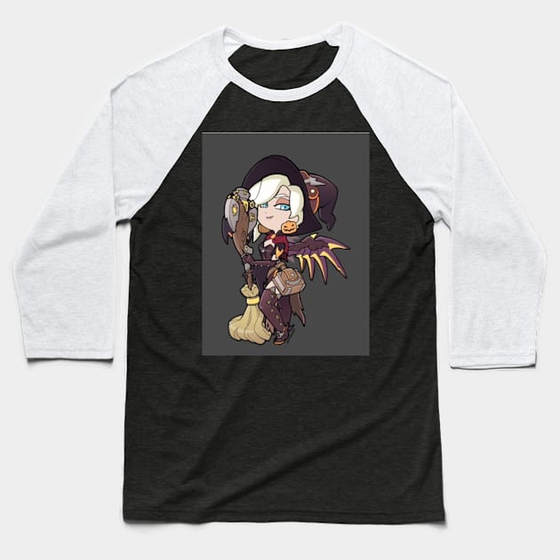 Mercy Baseball T-Shirt by Pikmin11